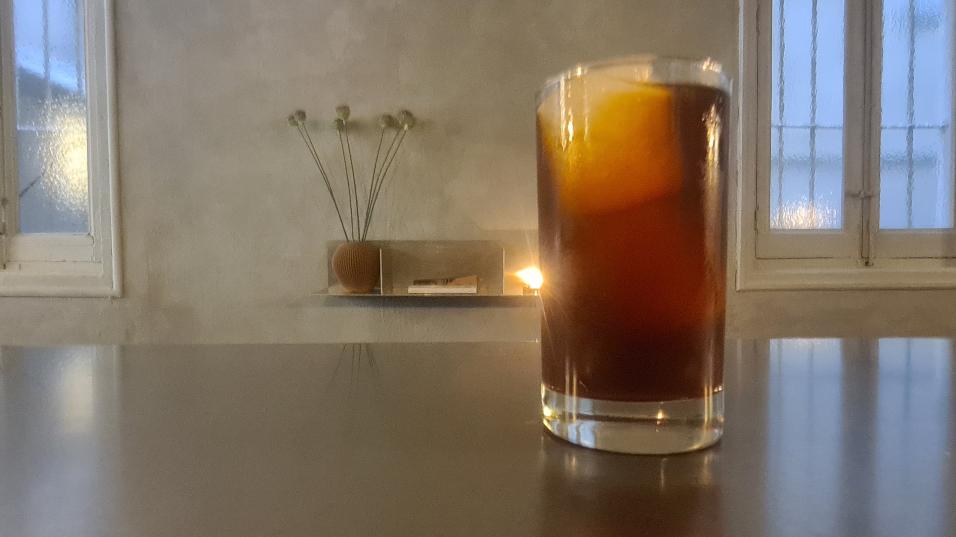 Cold Brew naranja y jenjibre 